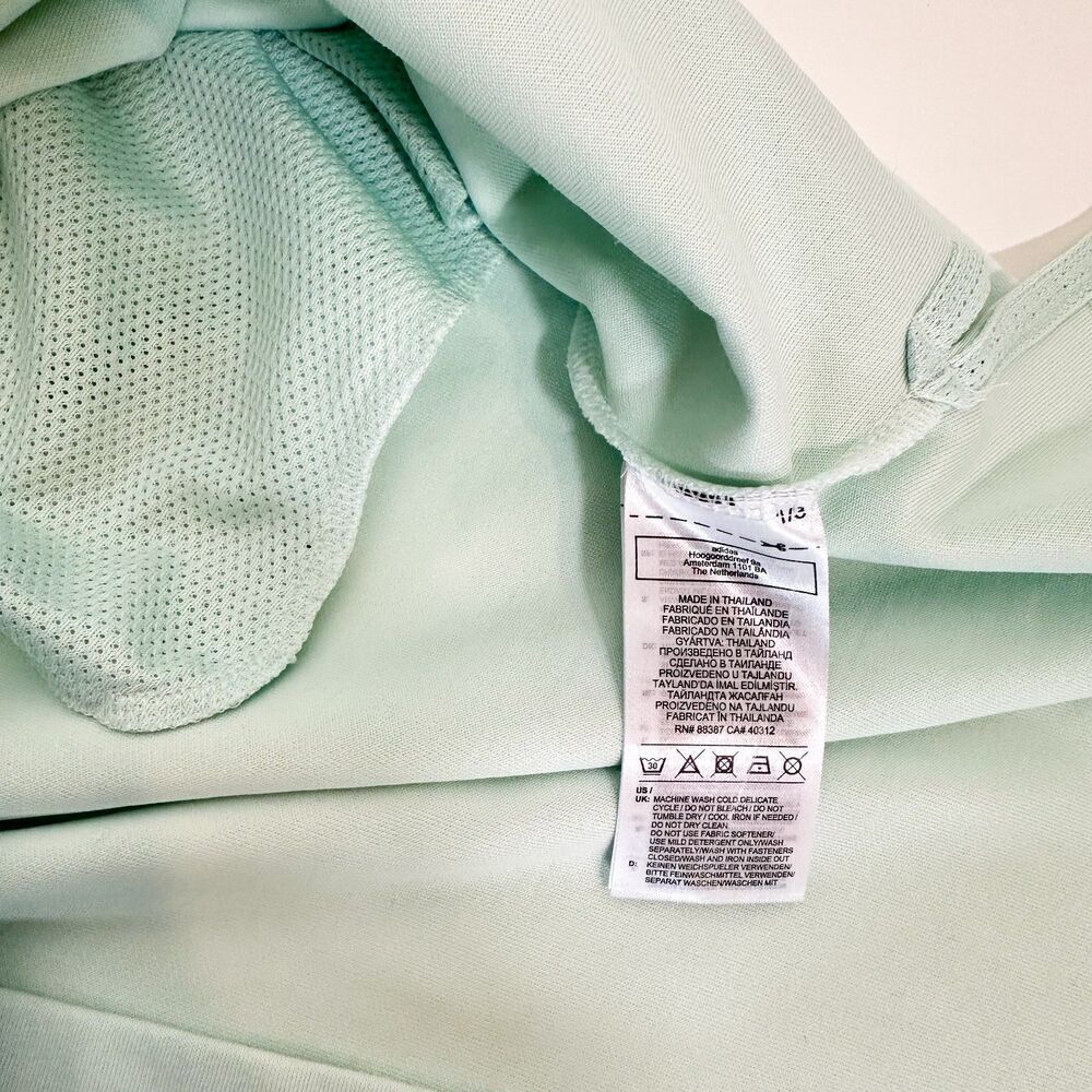 Adidas Game and Go Womens Mint Green Layered Sleeveless Athletic Dress Sz M - Picture 11 of 14